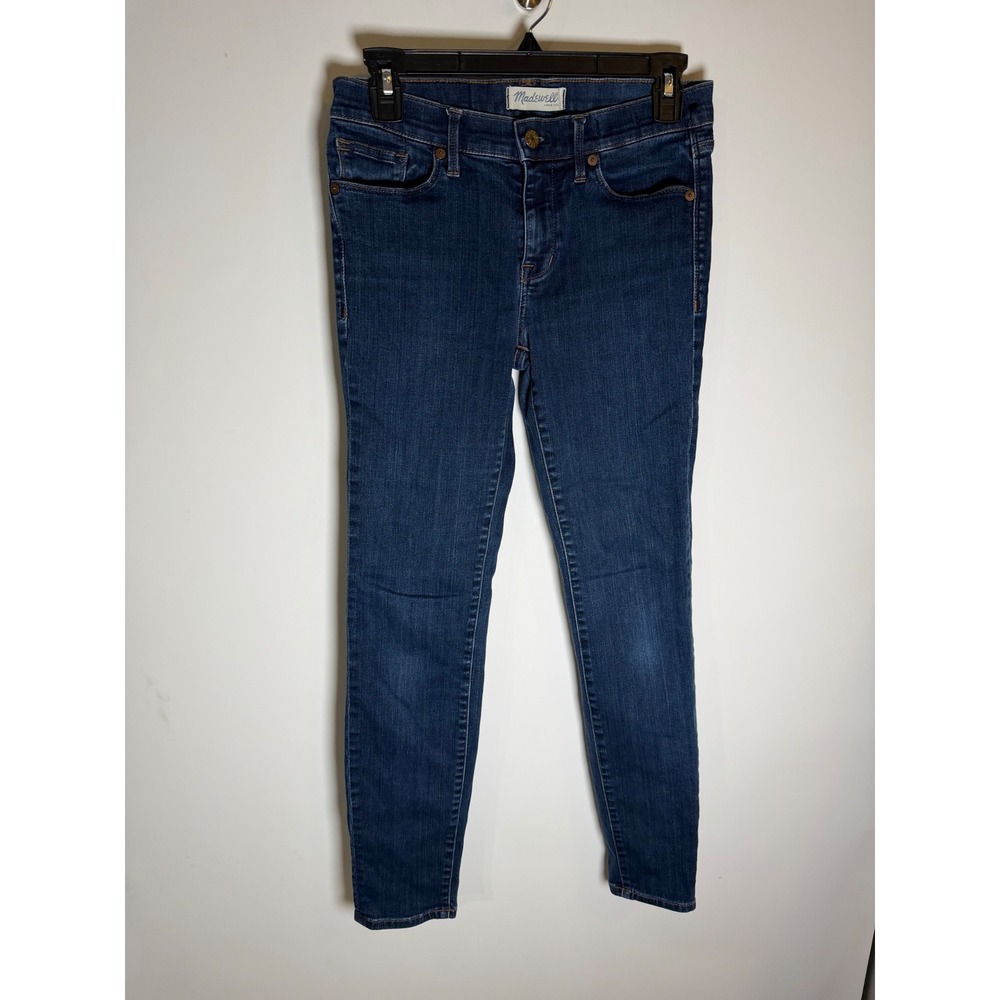 Madewell Women 27 Skinny Jeans Dark Indigo Stretch Denim Pants RN 77388